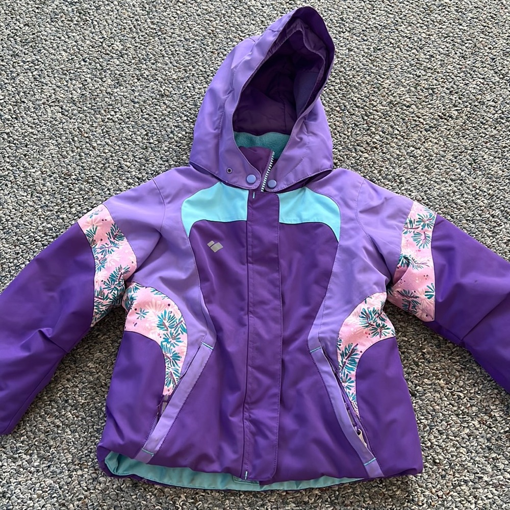 Kids obermeyer ski jacket